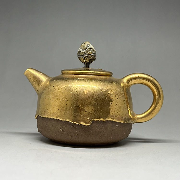 茶道具　色絵金彩　鳳凰文　香合　蓋物　在銘　時代箱　V　8271 金彩鳳凰 | 有田焼 深川製磁｜公式オンラインストア