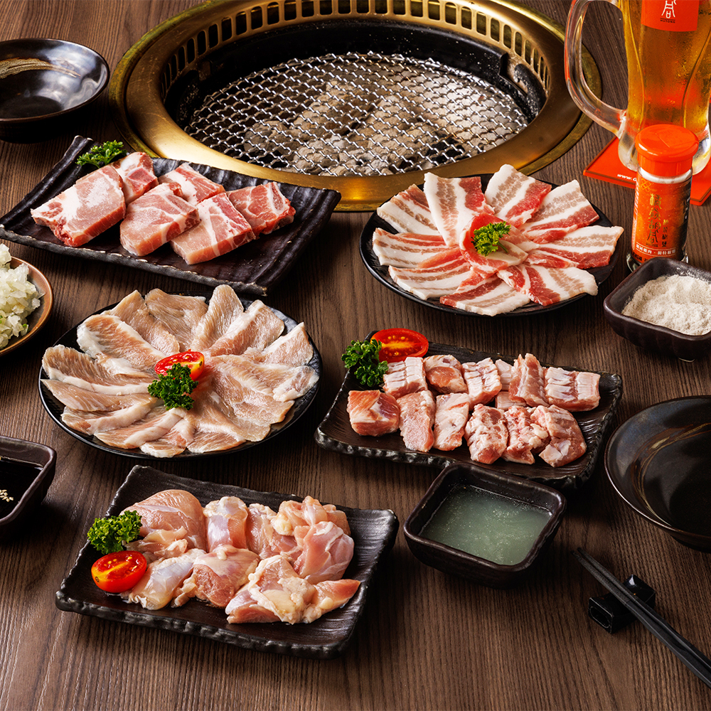 【胡同燒肉】炙燒雙拼燒烤組(無牛)