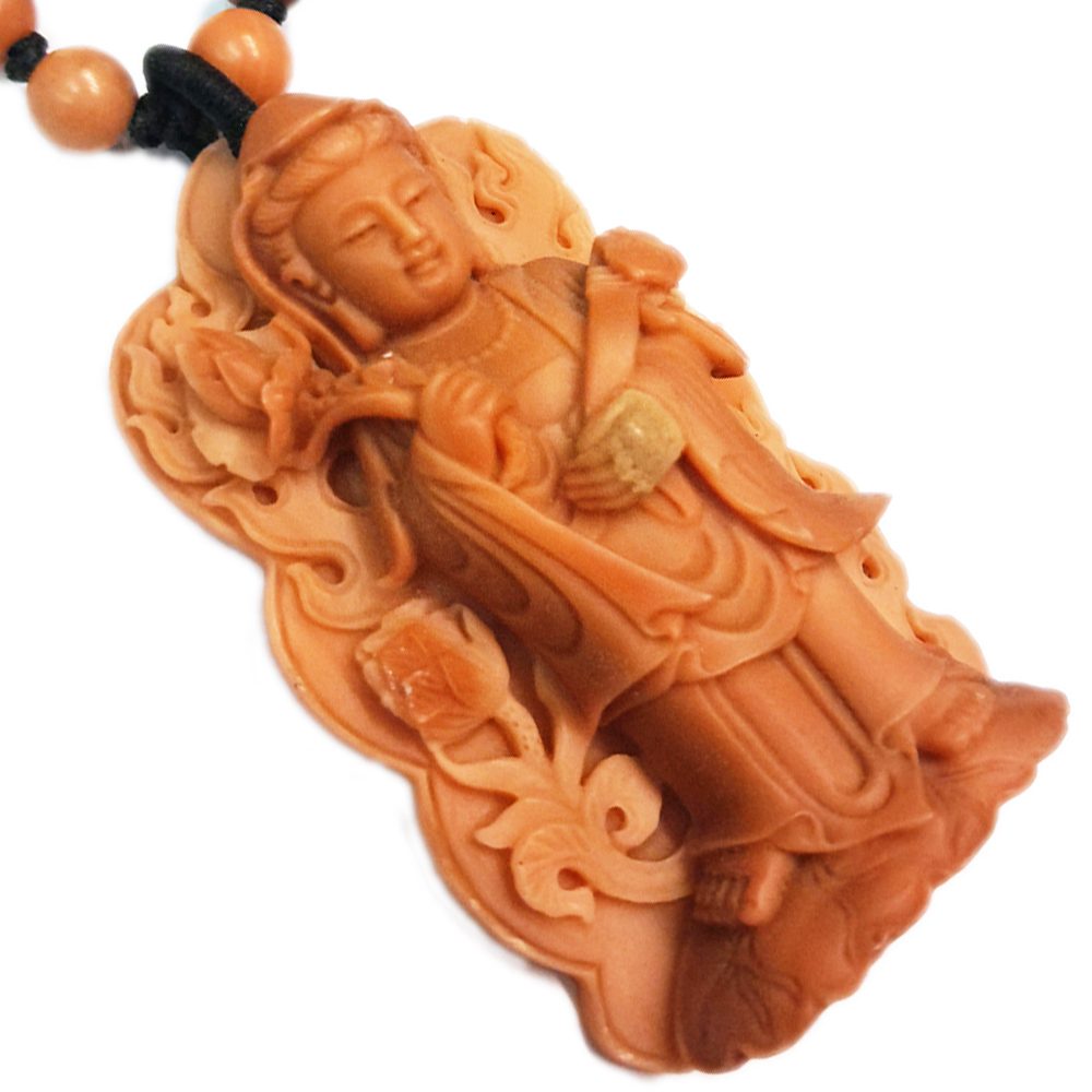 白衣觀音高級龍宮舍利項鍊D【十方】135116