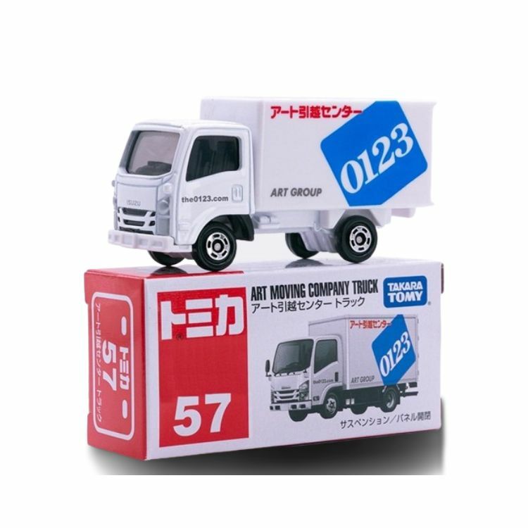 [玩具系列] TOMICA Isuzu Elf Art Moving Company