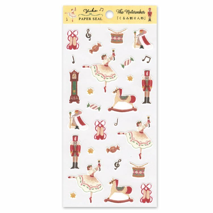 胡桃鉗 手帳貼紙｜日本ACTIVE CORPORATION