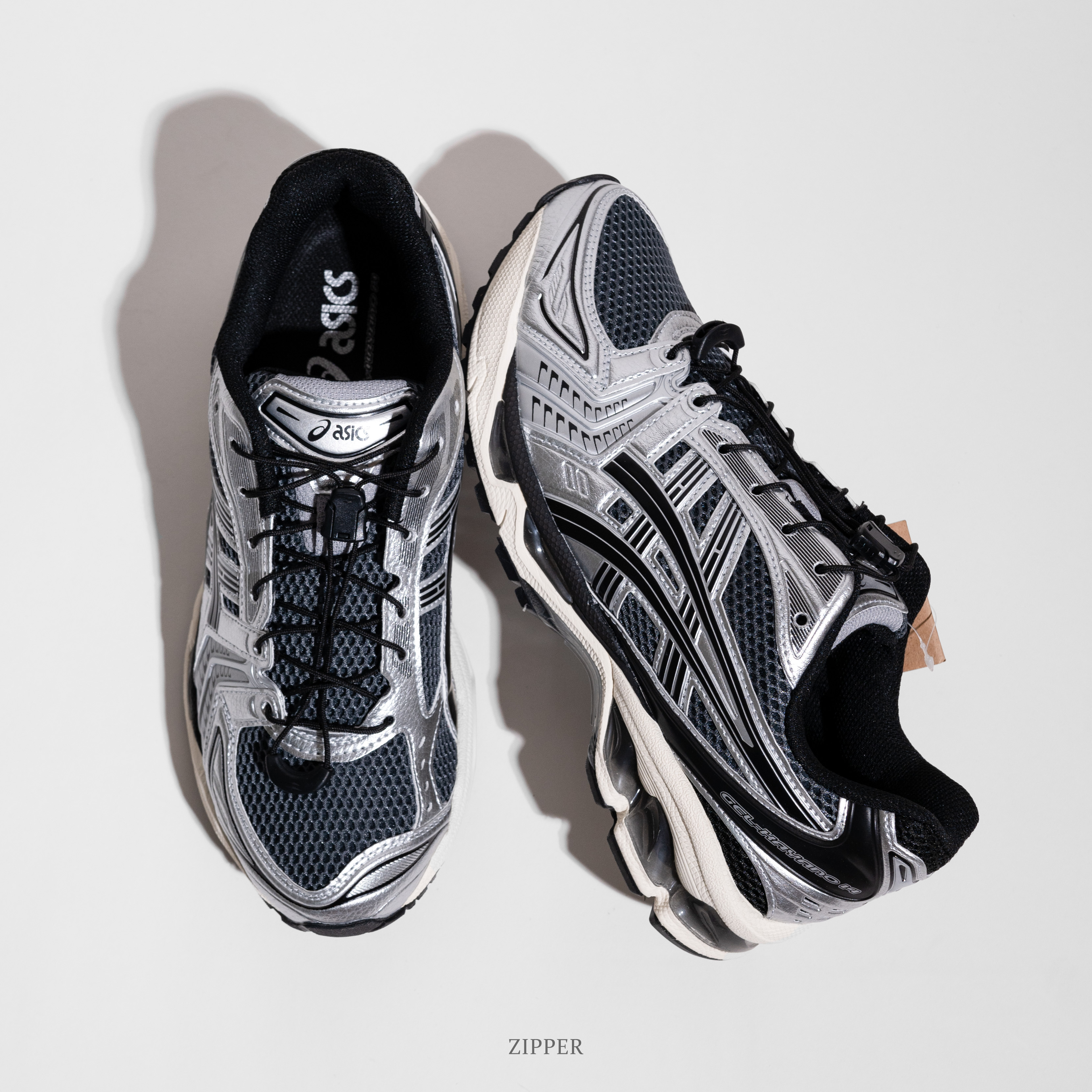 ★Asics★Unlimited Gel-Kayano 14 Carrier Grey Black★ 大人気! ☆ Asics Unlimited Gel-Kayano 14 Carrier Grey Black