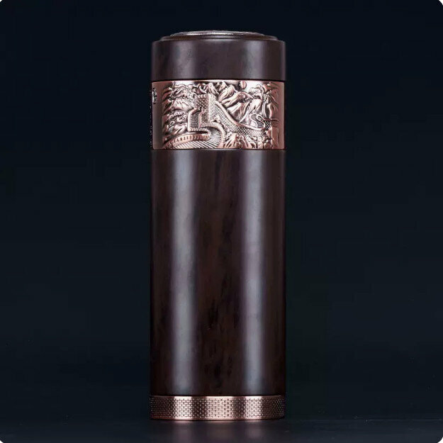 熱推保溫杯（國魂-黑檀紋200mL）