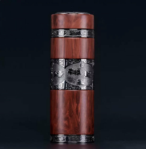 熱推保溫杯（戰國-紅木紋200mL）