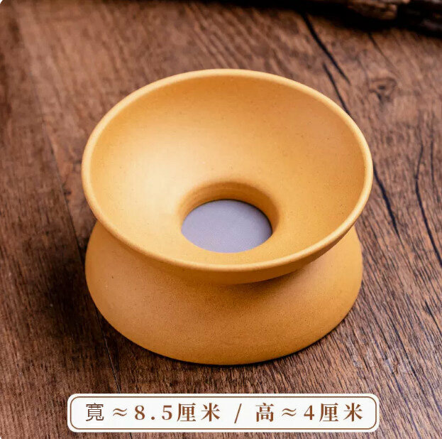 熱推茶具茶漏茶濾網（黃色）