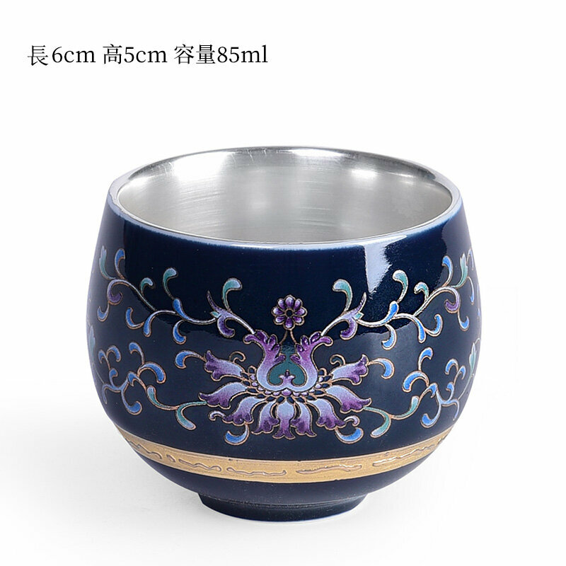 爆款高檔純小茶杯品茗杯(錦上添花禪定杯）