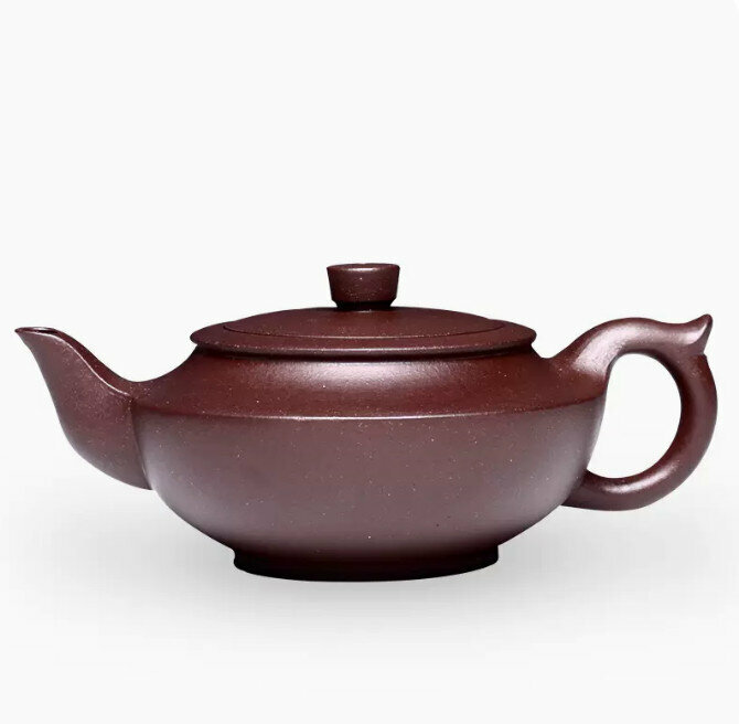 New teapot (H274 Han Bian-Purple Clay)