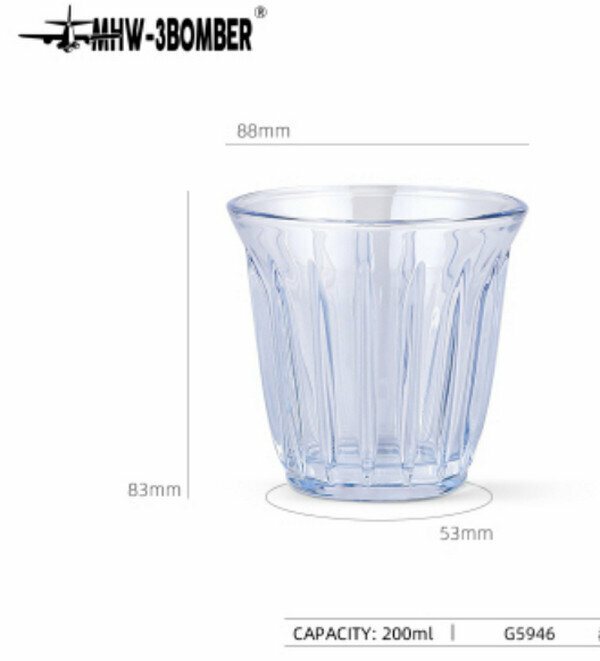 新款轟炸機咖啡杯-Wright系列-赫本藍-200ml