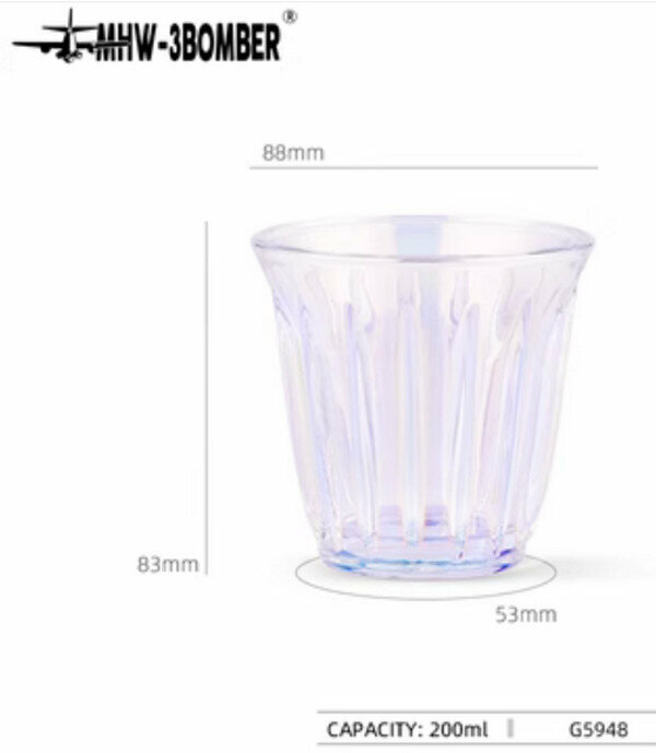 新款轟炸機咖啡杯-Wright系列-極光影-200ml