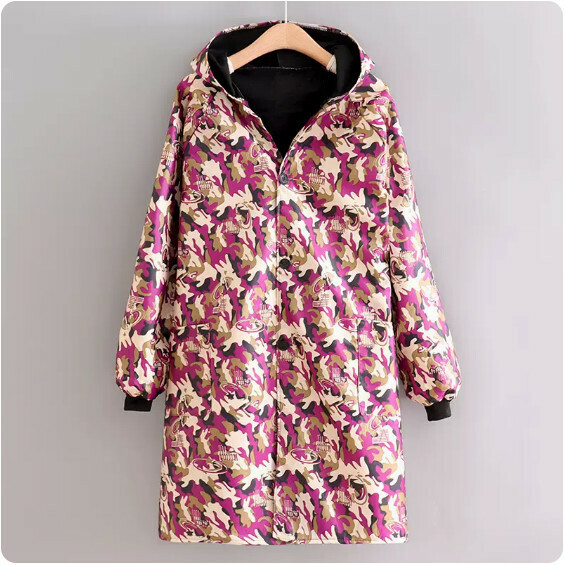熱賣防水防油工作服圍裙【加絨系扣正穿迷彩紫】【規格：130*90CM 】