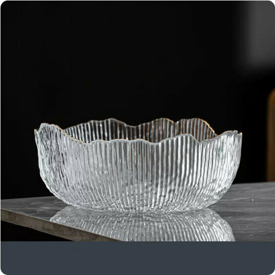 熱推家用點心零食水果盤【描金《太陽花》－中號】