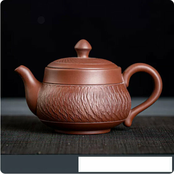 Hotly recommended household purple clay pot Kung Fu teapot [Tiao Dao "Ruyi Pot" gift box]