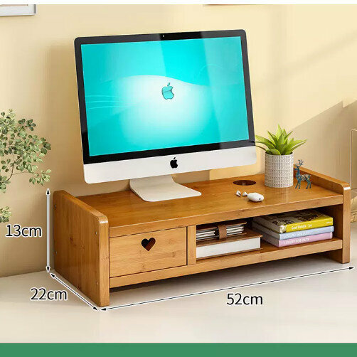 New wooden storage rack (simple love style, length 52, single drawer)