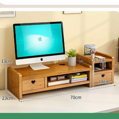 New wooden storage rack (body combination love style 70 double drawers)