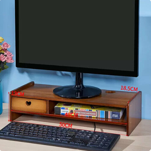 New wooden storage rack (brown regular one)