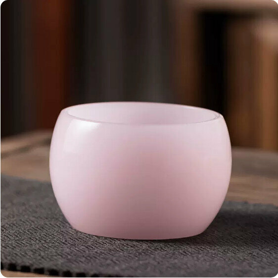 Hotly recommended household glass tea cup [pure powder-gift box]