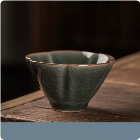 Hotly recommended household secret color borneol tea cup [Plum Blossom Cup]