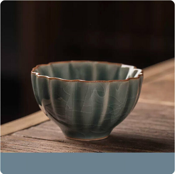 Hotly recommended household secret color borneol tea cup [Chrysanthemum Cup]