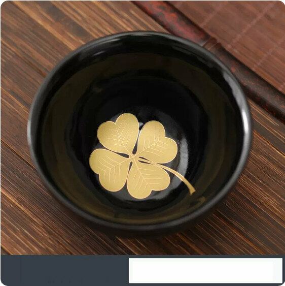 Hotly recommended household teacup [Four-leaf clover]