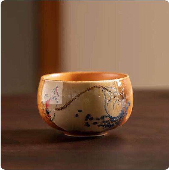 Hotly recommended Chinese style ceramic Arhat Cup [Foshan Lotus]