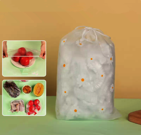 New food grade plastic wrap (100 pieces) (specification: 24*17CM)