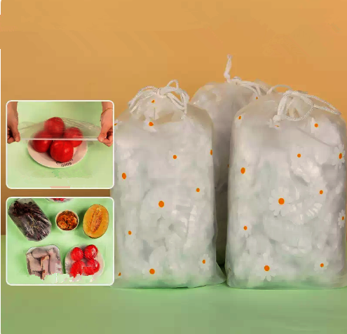 New food grade plastic wrap (300 pieces) (specification: 24*17CM)