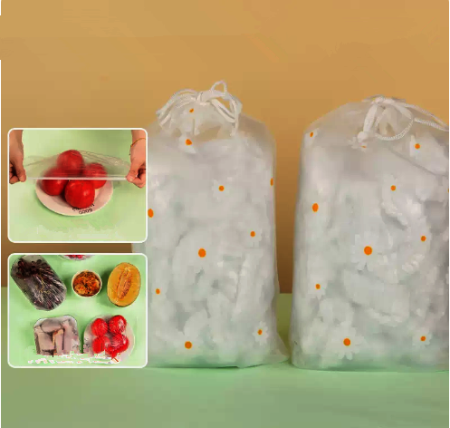 New food grade plastic wrap (200 pieces) (specification: 24*17CM)