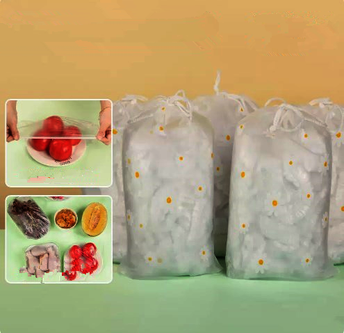 New food grade plastic wrap (500 pieces) (specification: 24*17CM)