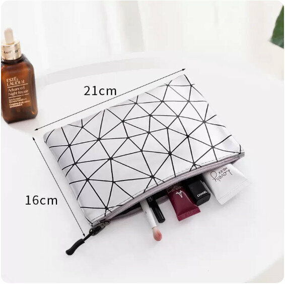New large-capacity travel portable storage box (silver portable model)