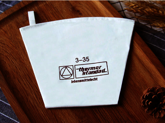 New fabric decorating bag (white) (specification: 32*20.5CM)
