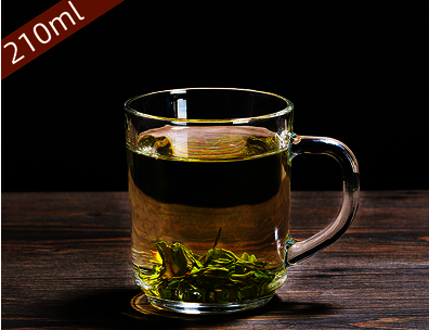 Hot recommended transparent glass water cup tea cup beer cup (specification: 210ml lucky cup)