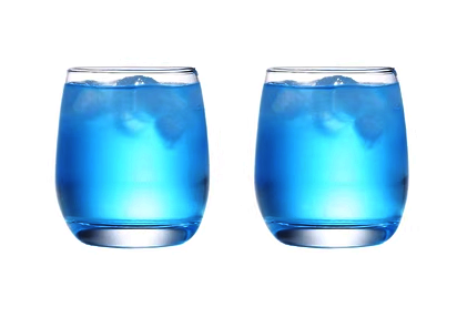 熱推透明玻璃杯水杯(規格:【2只裝】310ml迪薩杯）