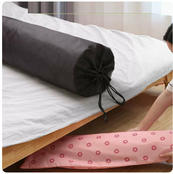 Hot push mat storage bag (black 32*100 (suitable for 1.2-1.7m middle folding mat))