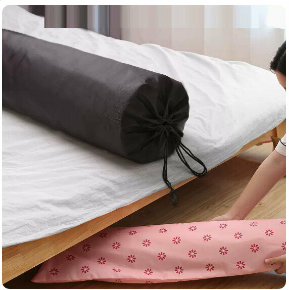 Hot push mat storage bag (black 32*125cm (suitable for 1.8-2.2m middle folding mat))