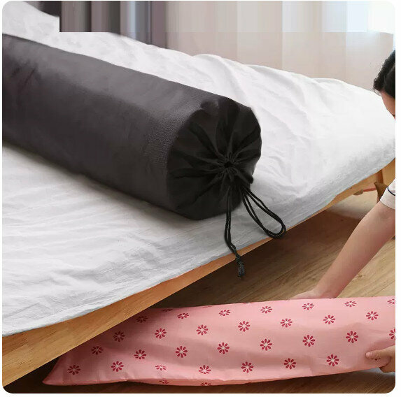 Hot push mat storage bag (black 23*195cm (suitable for 1.8m straight mat))