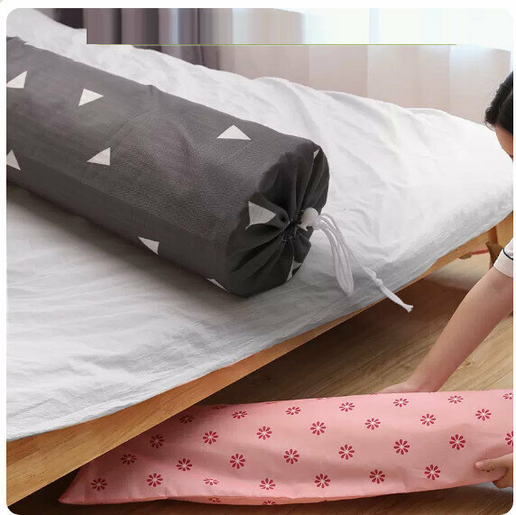 Hot push mat storage bag (gray triangle 32*100 (suitable for 1.2-1.7 meters middle folding mat))