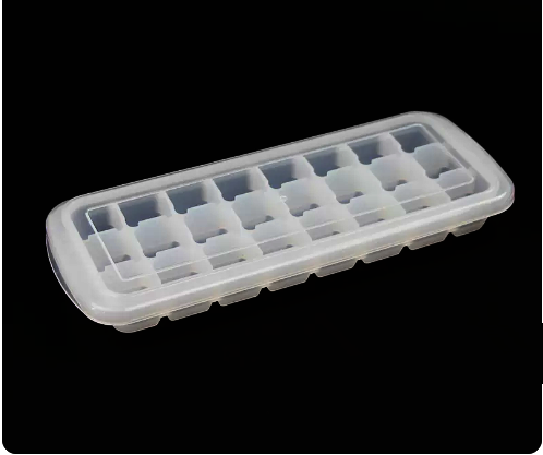 熱推矽膠制冰格（透明白24格）（規格：25.4*10*3CM）