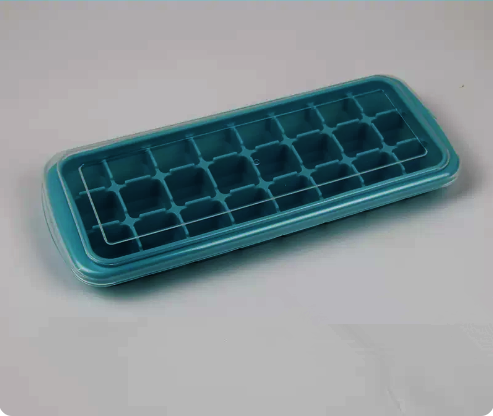 熱推矽膠制冰格（青草綠色36格）（規格：26*12*3CM）
