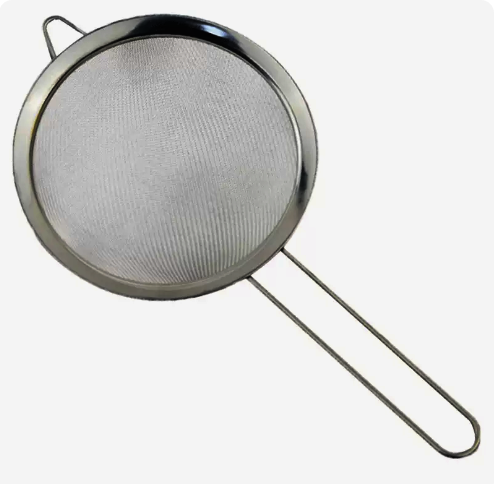 Hot push stainless steel colander (large size) (specification: 29.7*16CM)