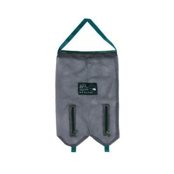 Hot push storage mesh bag (grey [double hanging bag])