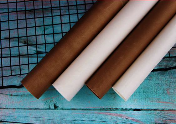 Hot Selling One Pack High Temperature Resistant Non-Stick Oil Cloth (Brown) (Specifications: Small - Large) (Please contact customer service to confirm the delivery size after placing the order)