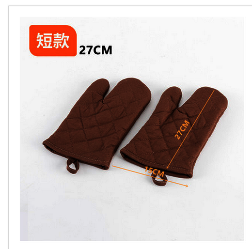 熱賣耐高溫400度長加厚防燙手套(毛巾布27cm(1雙))