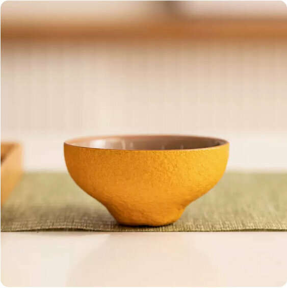Hot Selling Ceramic Orange Tea Cup [Orange]