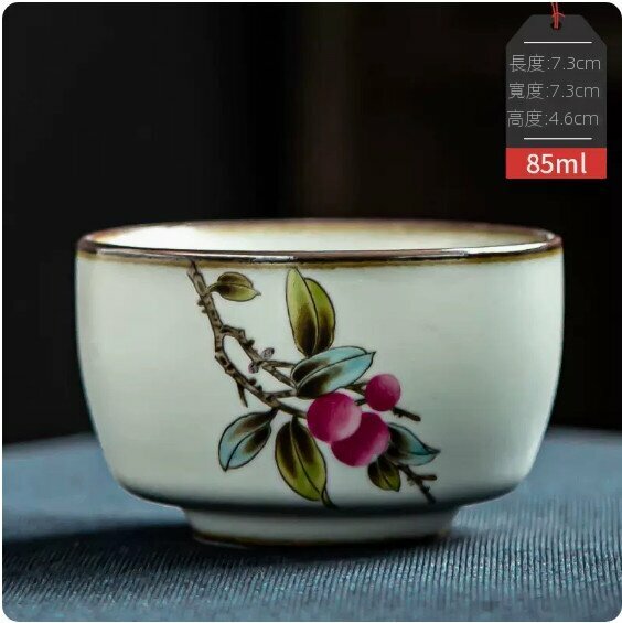 Hot Selling Ceramic Tea Cup [Good Luck - Wenquan Cup]