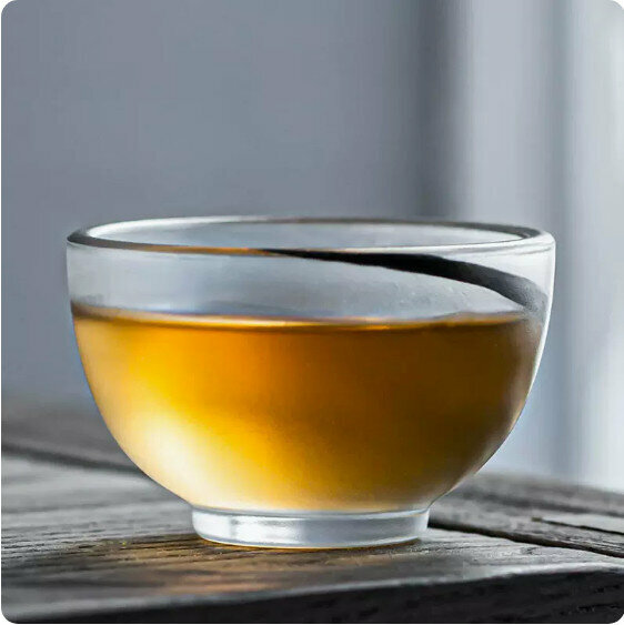 熱賣水墨耐熱玻璃茶杯【如意】