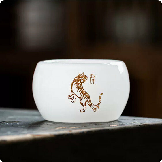 熱賣家用功夫品茗杯【禪定杯-虎】