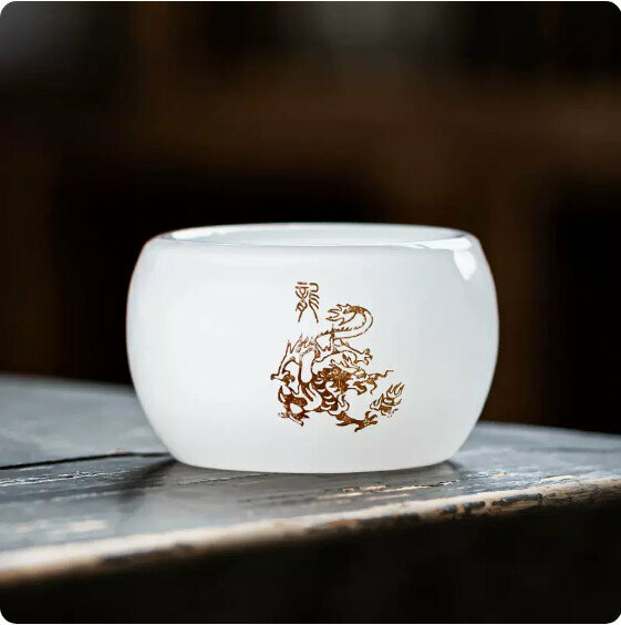 熱賣家用功夫品茗杯【禪定杯-龍】