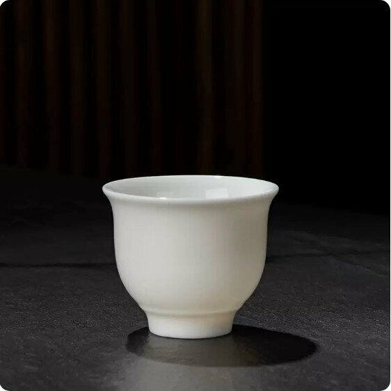 熱賣家用白瓷茶杯【納福杯】
