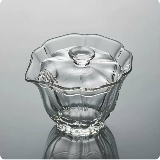 Hot Selling Glass Sancai Bowl [Transparent Color-Baicai]