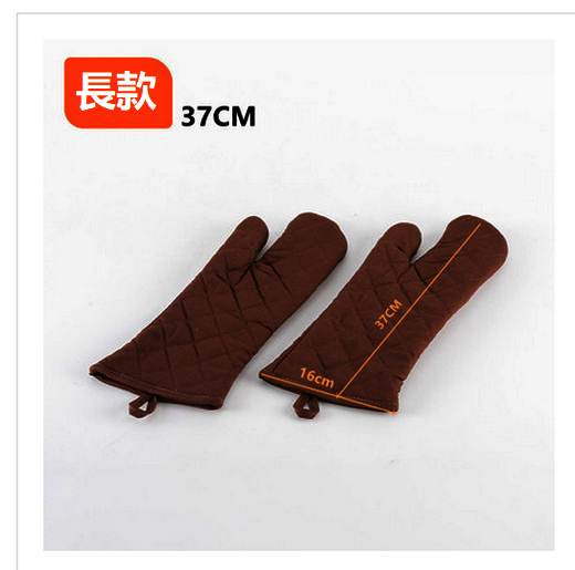 熱賣耐高溫400度長加厚防燙手套(毛巾布37cm(1雙))